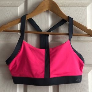 Yoga top C9 Champion Workout Sport Pink Bra Racer Back Maximum Performance S-M